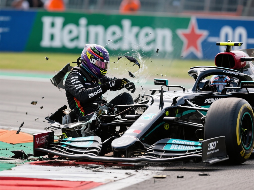 冠军车手深度解析赛车安全防护关键秘诀 举例来说,2021年英国银石赛道上,某知